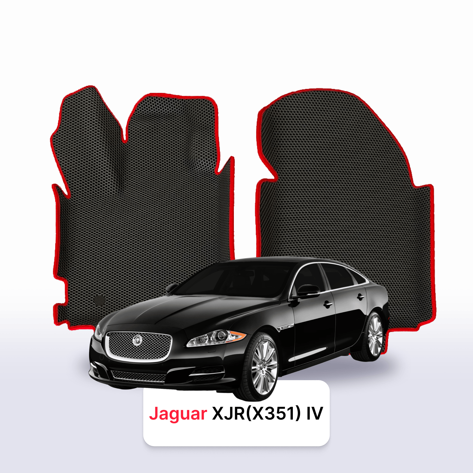 Car mats EVA for Jaguar XJR(X351) 4 gen 2013-2019 year SEDAN