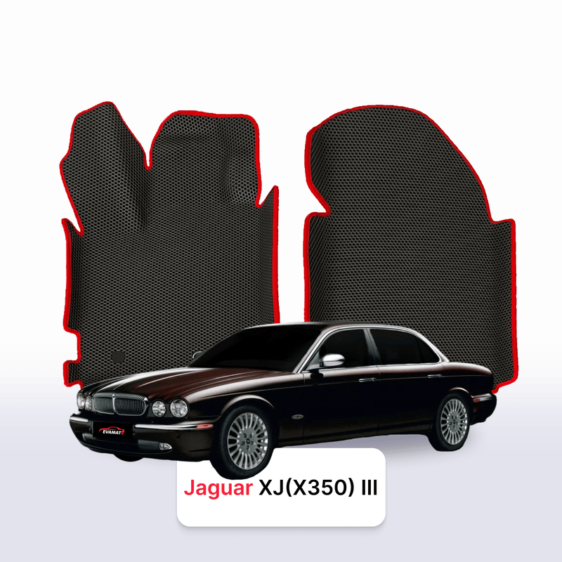 Car mats EVA for Jaguar XJ(X350) 3 gen 2003-2009 year LONG SEDAN