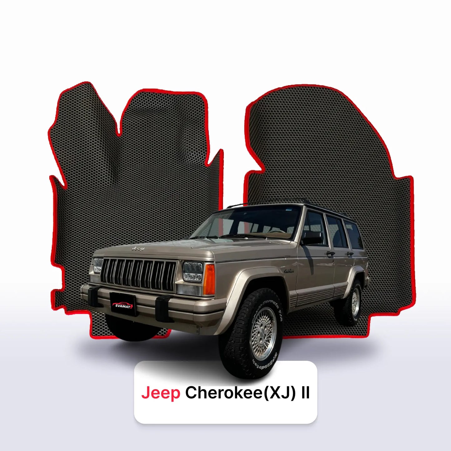 Car mats EVA for Jeep Cheyearee(XJ) pre-facelift 2 gen 1983-1996 year SUV 5 dzwi