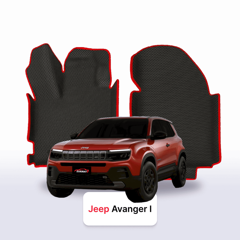 Car mats EVA for Jeep Avenger 1 gen 2023-2026 year Electric SUV