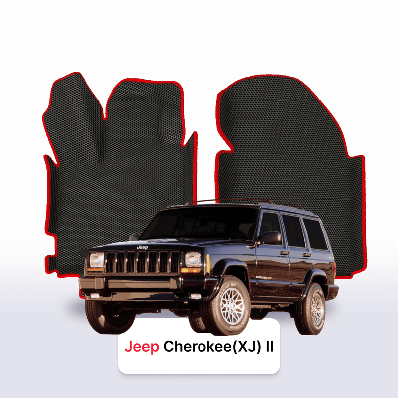 Car mats EVA for Jeep Cheyearee(XJ) facelift 2 gen 1996-2001 year SUV 5 door