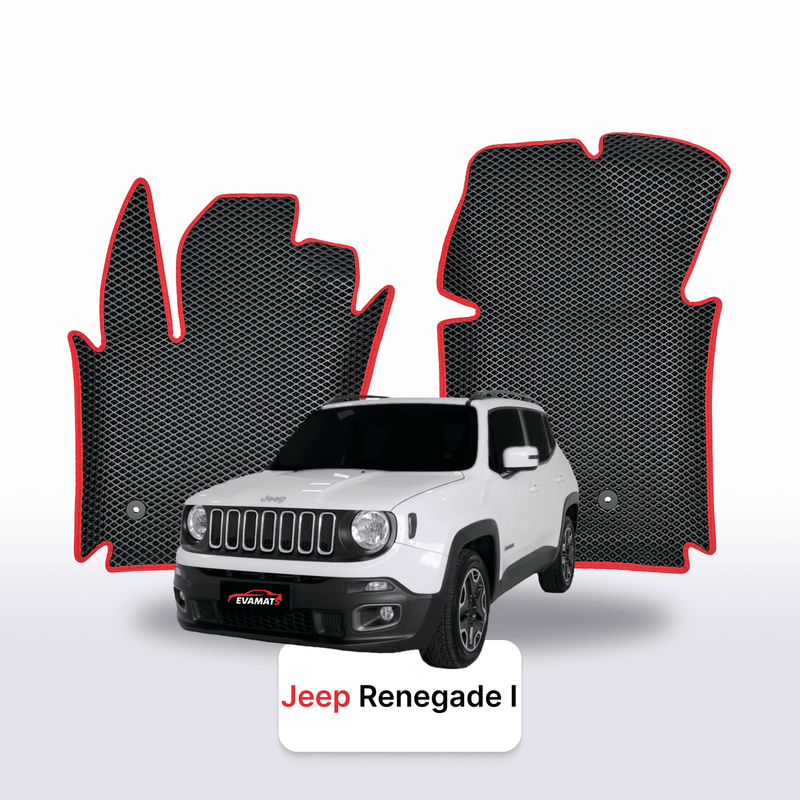 Car mats EVA for Jeep Renegade 1 gen 2014-2025 year SUV