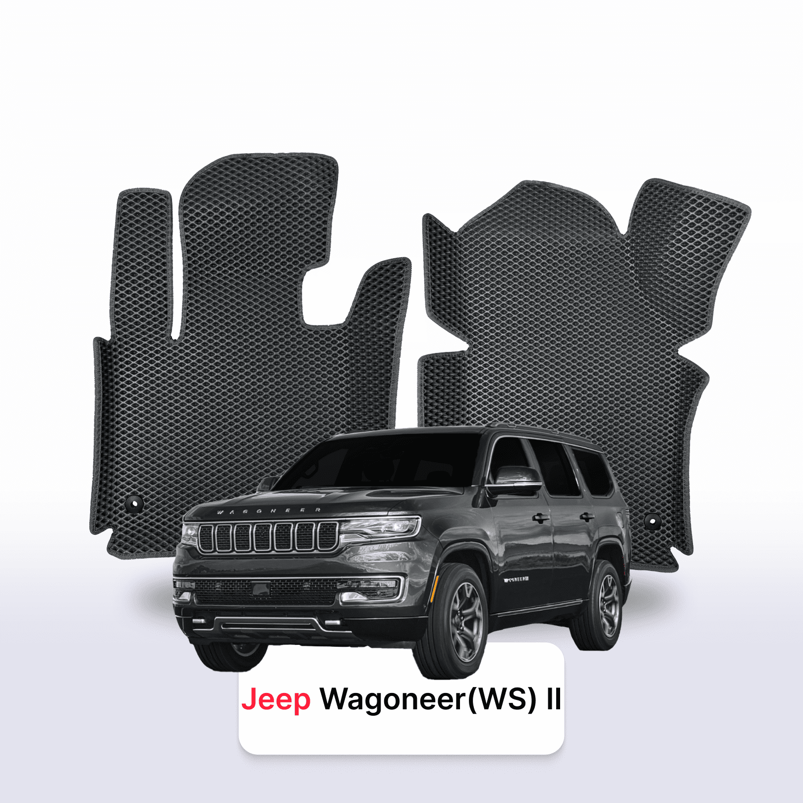 Car mats EVA for Jeep Wagoneer(WS) 2 gen 2021-2025 year SUV
