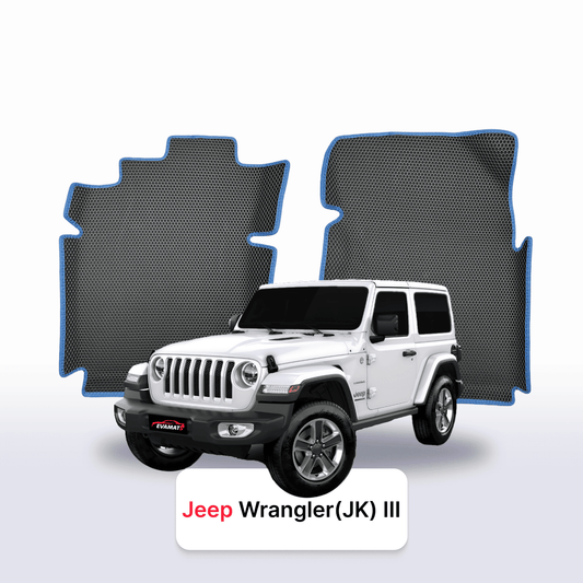 Car mats EVA for Jeep Wrangler(JK) 3 gen 2006-2018 year 3 door SUV