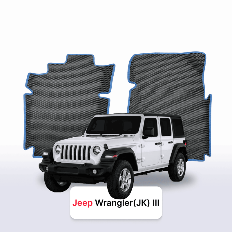 Car mats EVA for Jeep Wrangler(JKU) 3 gen 2006-2018 year 5 door SUV