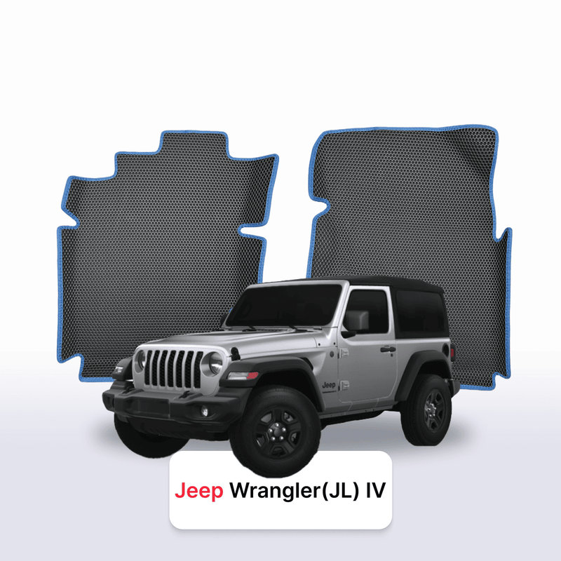 Car mats EVA for Jeep Wrangler(JL) 4 gen 2017-2028 year 3 door SUV