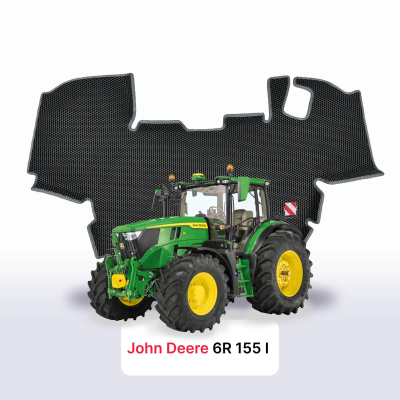 Car mats EVA for John Deere 6R 155 1 gen 2021-2024 year TRACTOR