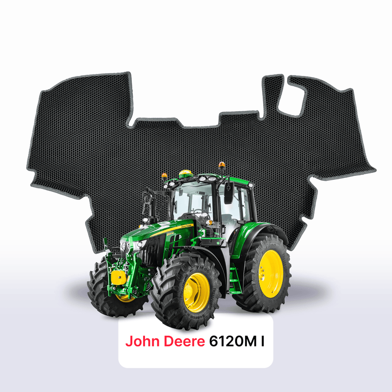 Car mats EVA for John Deere 6120M 1 gen 2023-2028 year TRACTOR