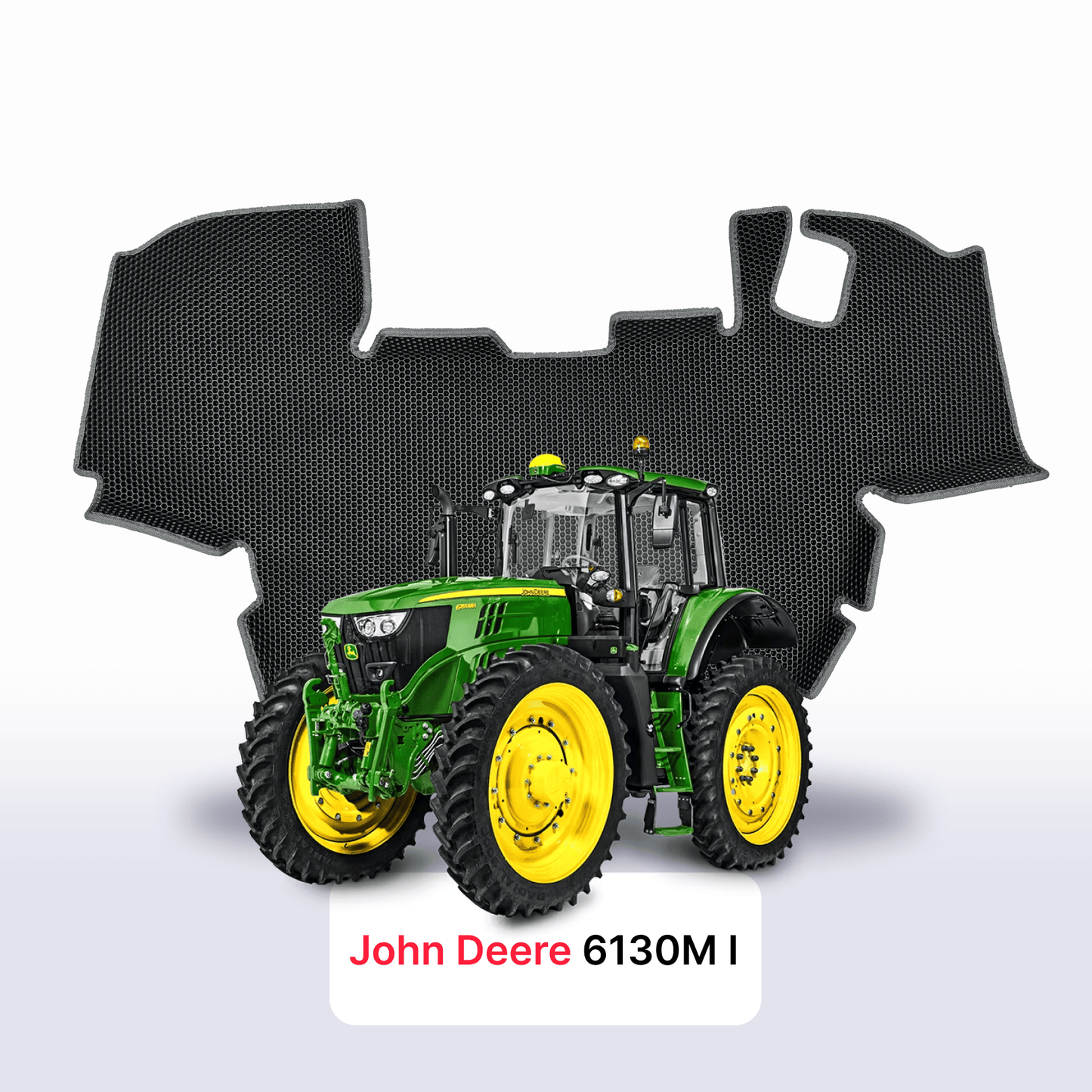 Car mats EVA for John Deere 6130M 1 gen 2018-2028 year TRACTOR