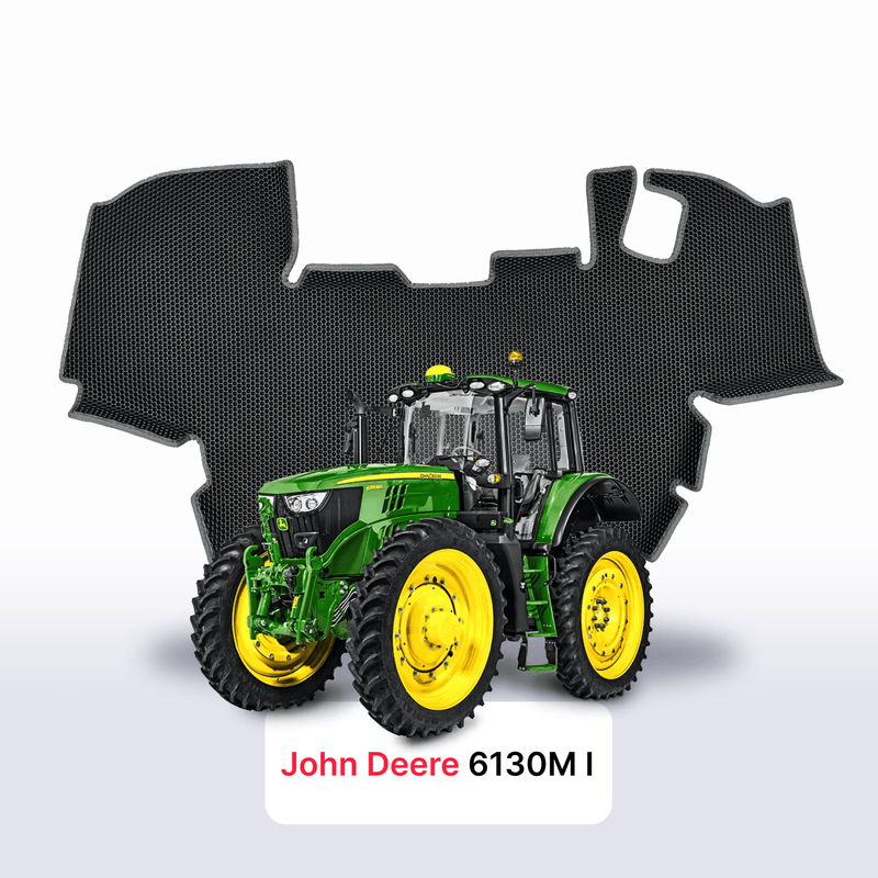Car mats EVA for John Deere 6130M 1 gen 2018-2028 year TRACTOR