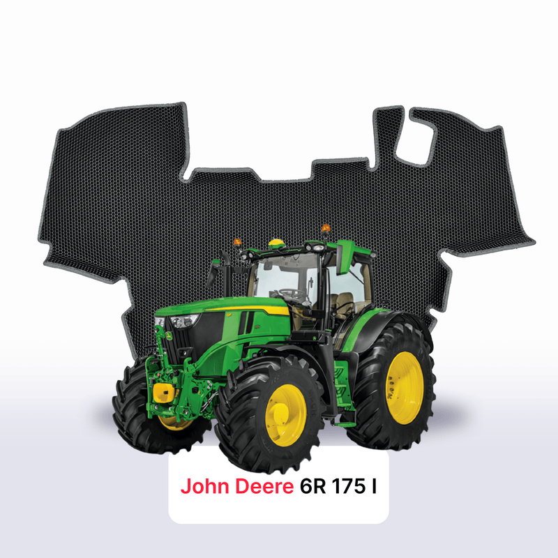 Car mats EVA for John Deere 6R 175 1 gen 2020-2028 year TRACTOR