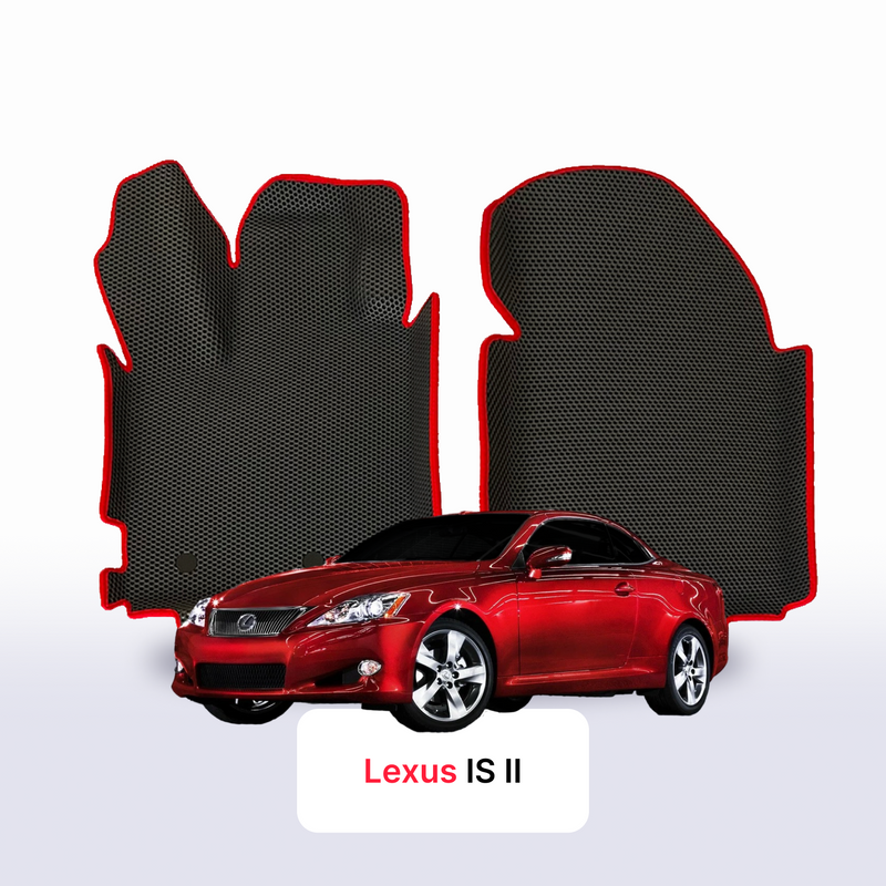 Car mats EVA for Lexus IS 2 gen 2005-2016 year COUPE/CABRIO