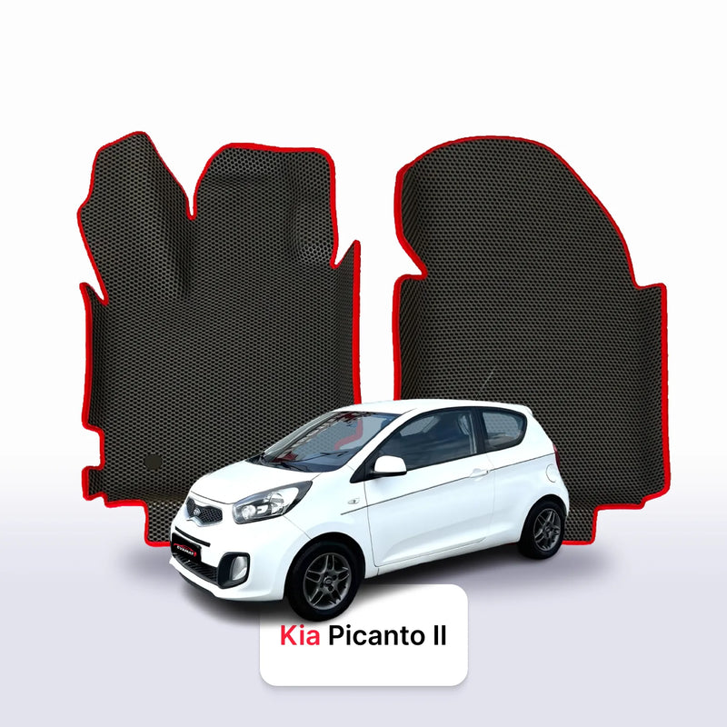 Car mats EVA for Kia Picanto II gen 2011-2017 year HATCHBACK 3 door