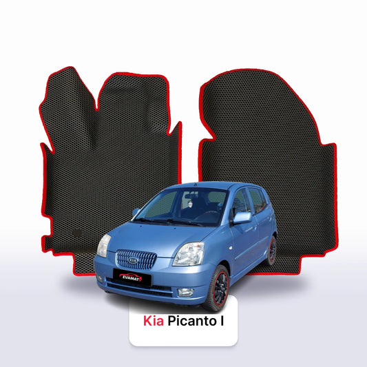 Car mats EVA for Kia Picanto I gen 2003-2011 year HATCHBACK 5 door