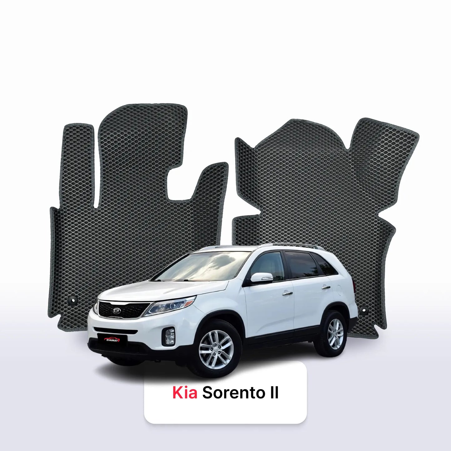 Car mats EVA for Kia Sorento facelift II gen 2012-2014 year SUV