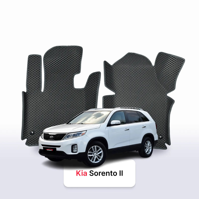 Car mats EVA for Kia Sorento facelift II gen 2012-2014 year SUV