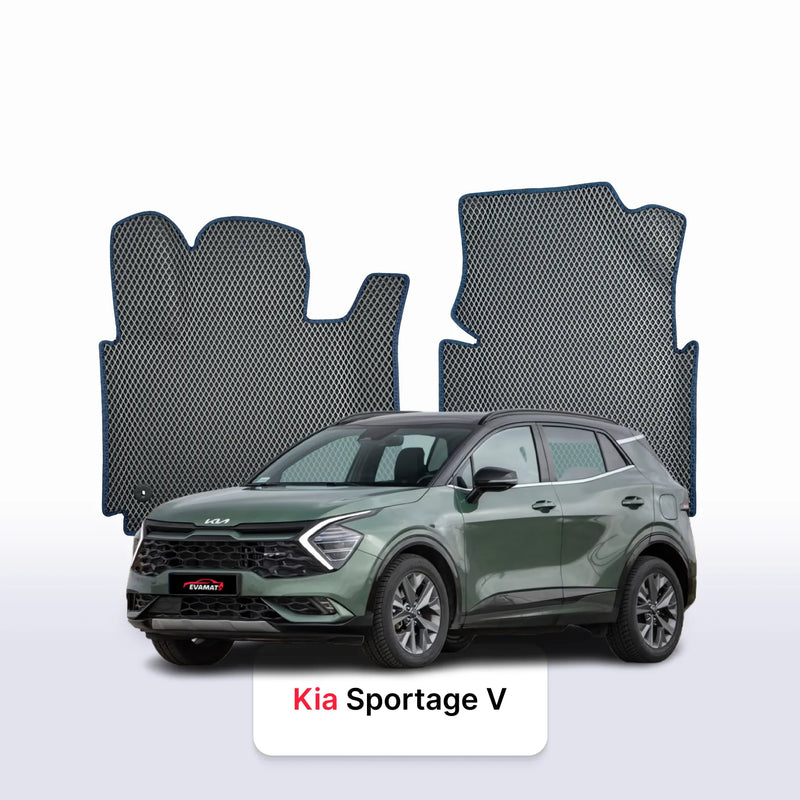 Car mats EVA for Kia Sportage V gen 2021-2028 year SUV HEV, MHEV, PHEV