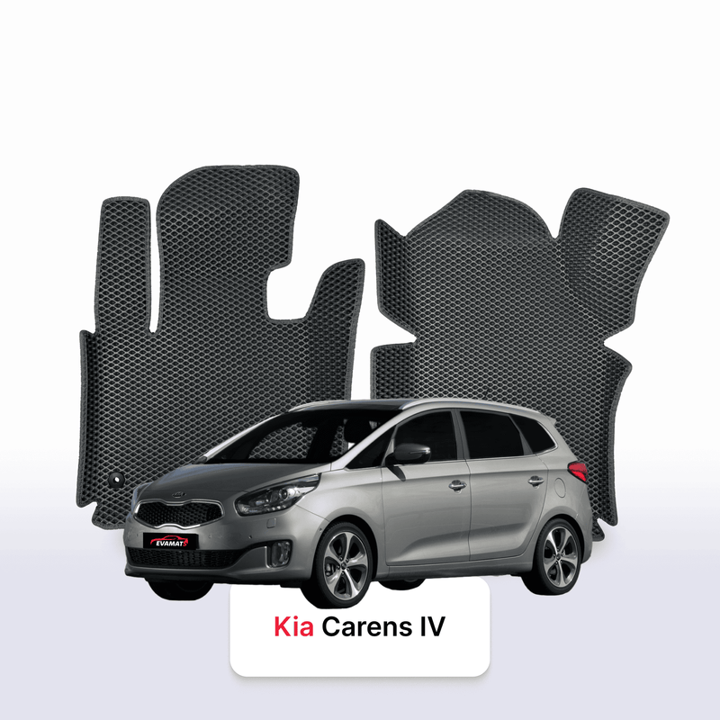 Car mats EVA for Kia Carens(RP) IV gen 2013-2019 year MINIVAN