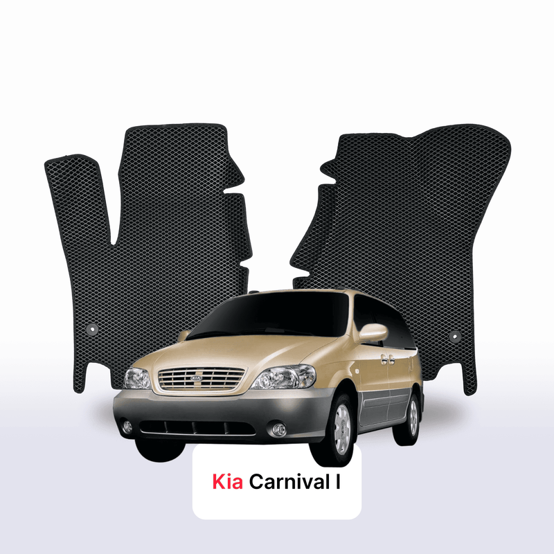 Car mats EVA for Kia Carnival I gen 1998-2006 year MINIVAN