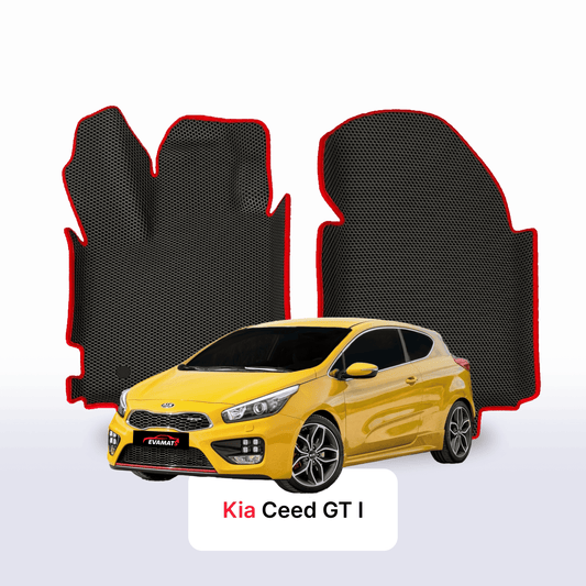 Car mats EVA for Kia Ceed GT I gen 2012-2018 year HATCHBACK 3 door