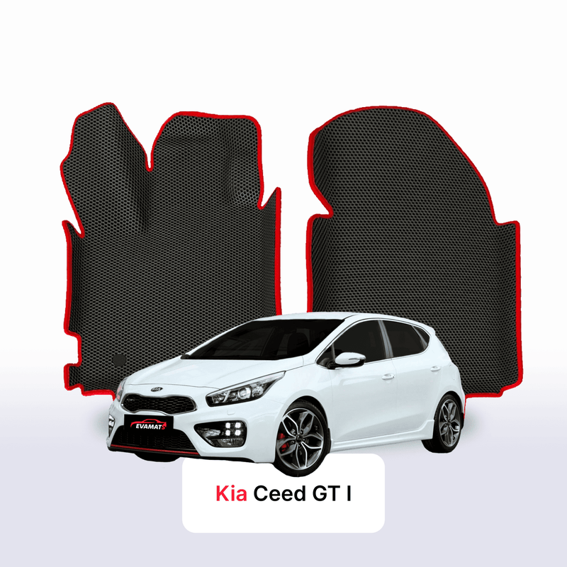Car mats EVA for Kia Ceed GT I gen 2012-2018 year HATCHBACK 5 door