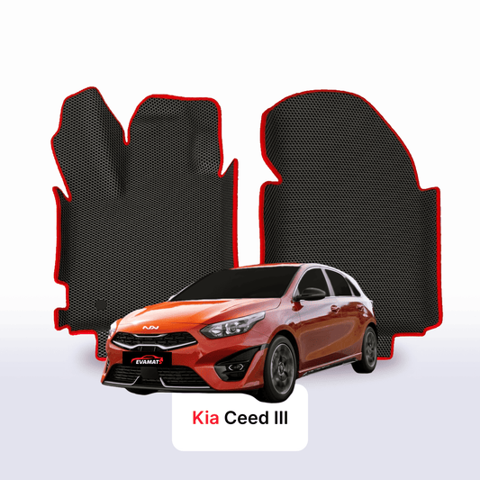 Car mats EVA for Kia Ceed III gen 2018-2025 year HATCHBACK 5 door