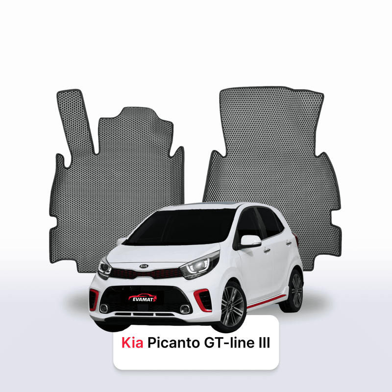 Car mats EVA for Kia Picanto GT-line III gen 2017-2028 year HATCHBACK 5 door