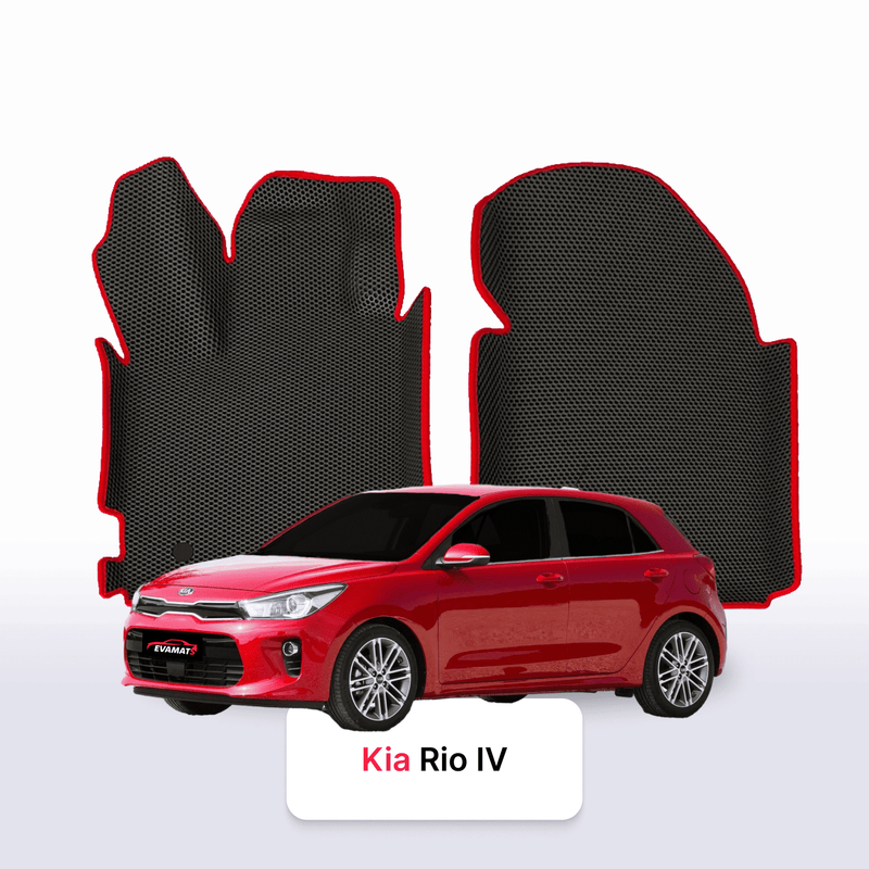 Car mats EVA for Kia Rio(EU) IV gen 2016-2023 year HATCHBACK 5 door