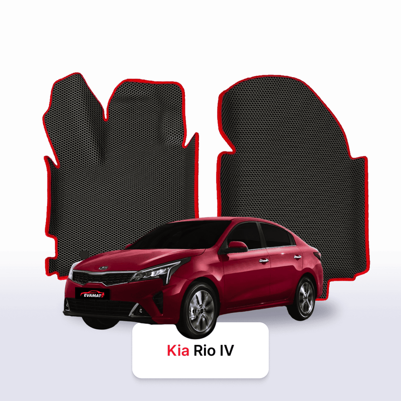Car mats EVA for Kia Rio IV gen 2016-2023 year SEDAN