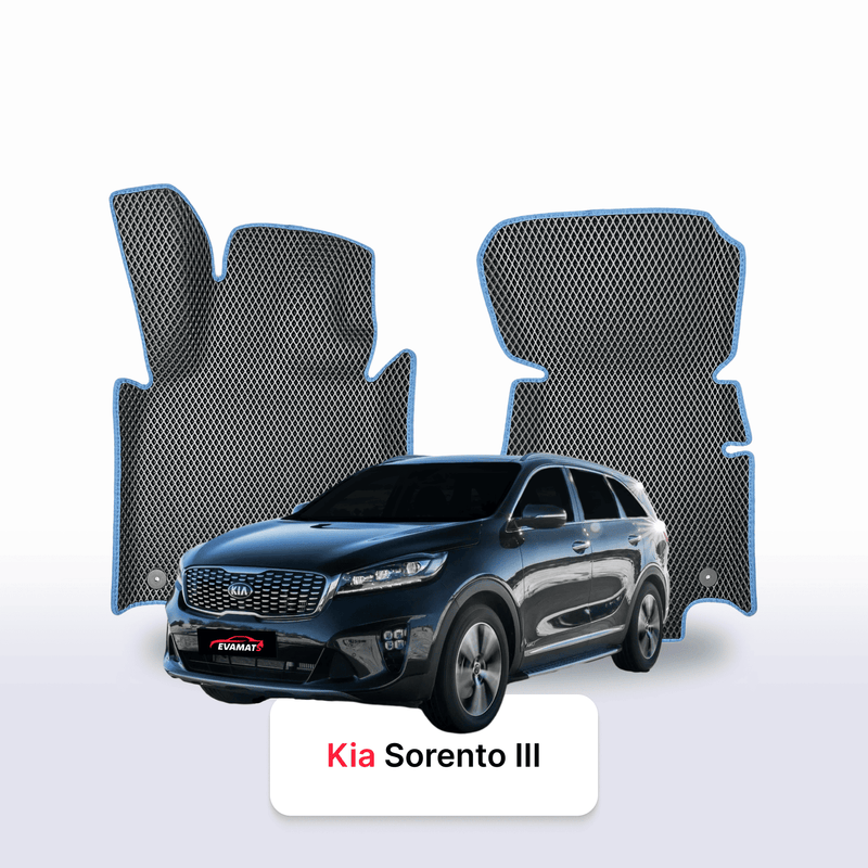 Car mats EVA for Kia Sorento III gen 2014-2020 year SUV