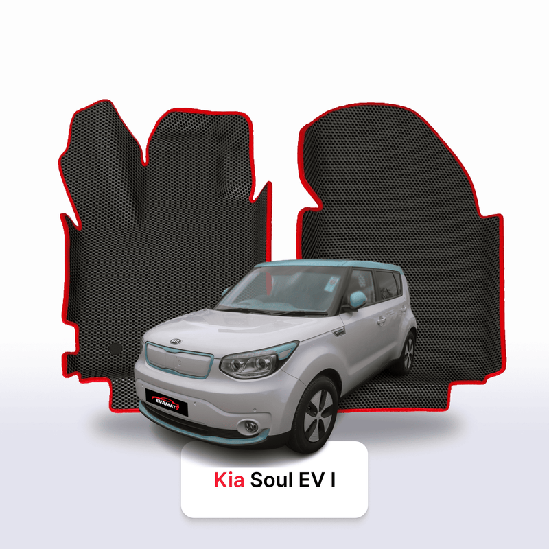 Car mats EVA for Kia Soul EV I gen 2014-2019 year HATCHBACK 5 door