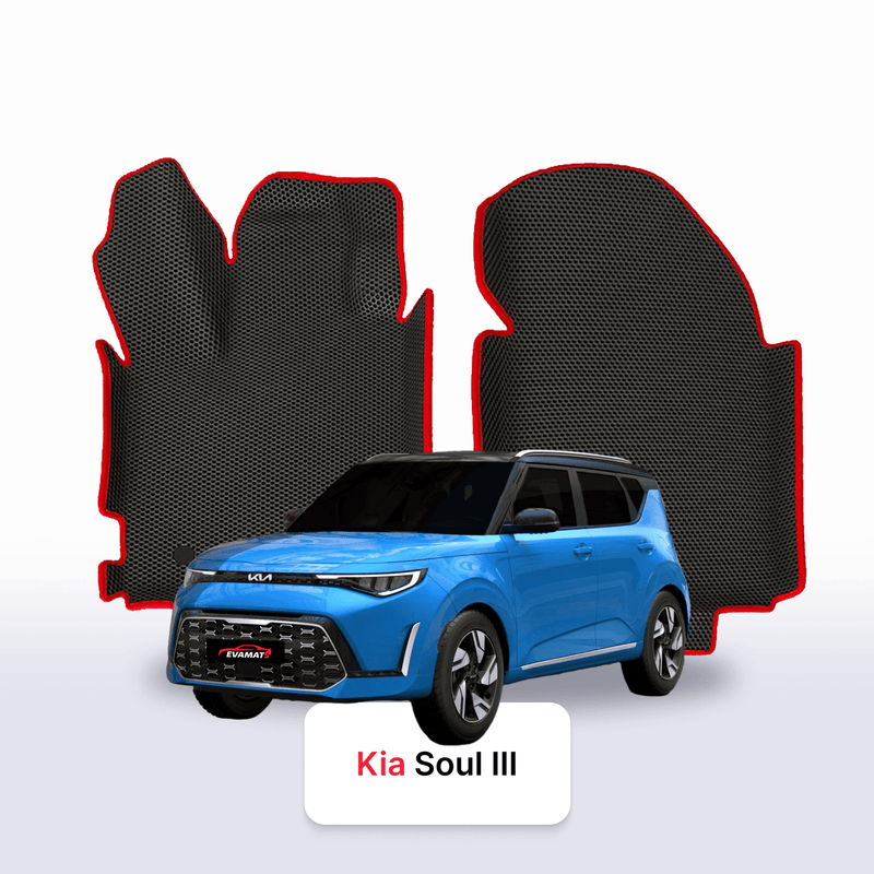 Car mats EVA for Kia Soul III gen 2019-2025 year HATCHBACK 5 door