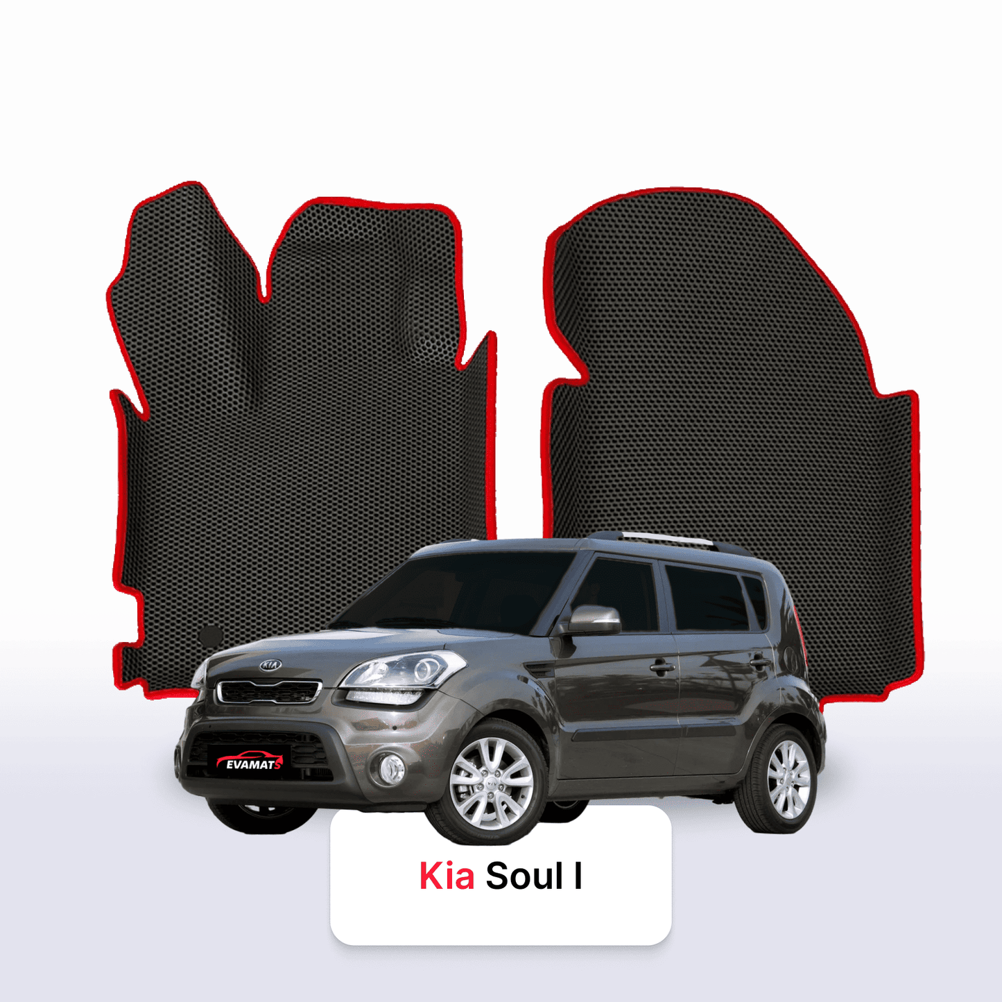 Car mats EVA for Kia Soul I gen 2008-2014 year HATCHBACK 5 door