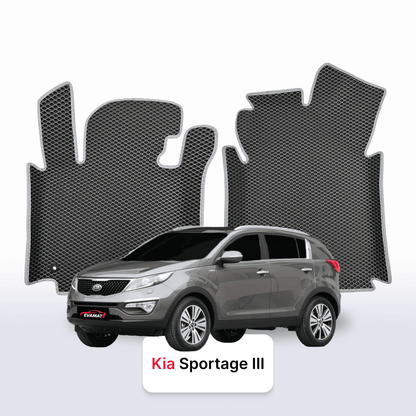 Car mats EVA for Kia Sportage III gen 2010-2016 year SUV