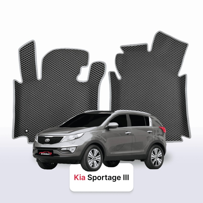 Car mats EVA for Kia Sportage III gen 2010-2016 year SUV