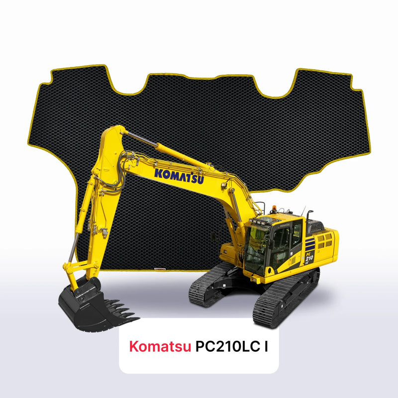 Car mats EVA for Komatsu PC210LC 1 gen 2015-2021 year DIGGER