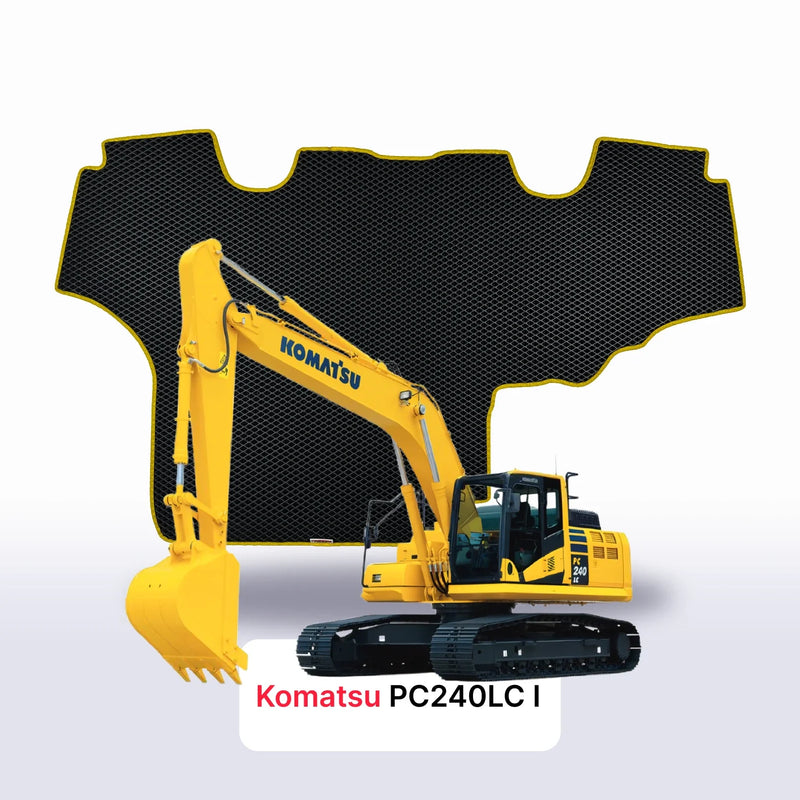 Car mats EVA for Komatsu PC240LC 1 gen 2010-2017 year DIGGER