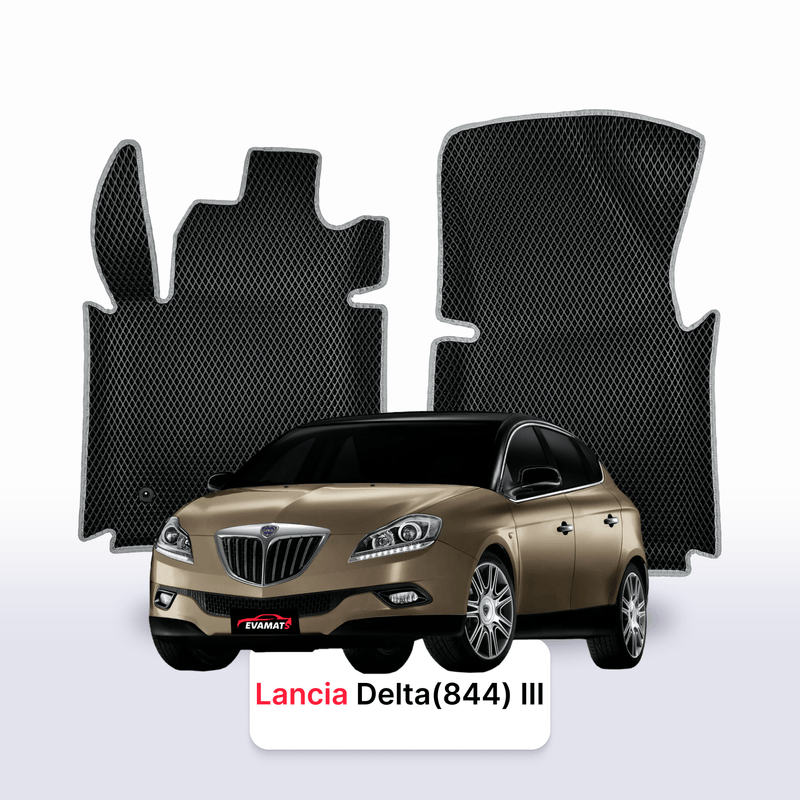 Car mats EVA for Lancia Delta(844) 3 gen 2008-2014 year HATCHBACK 5 door
