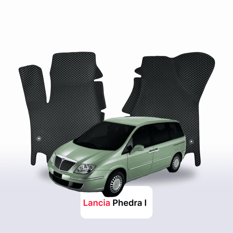 Car mats EVA for Lancia Phedra 1 gen 2002-2010 year MINIVAN