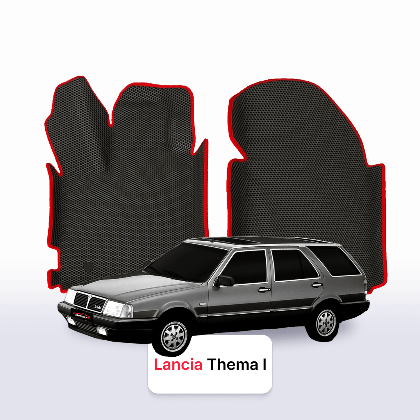 Car mats EVA for Lancia Thema 1 gen 1984-1994 year STATION WAGON