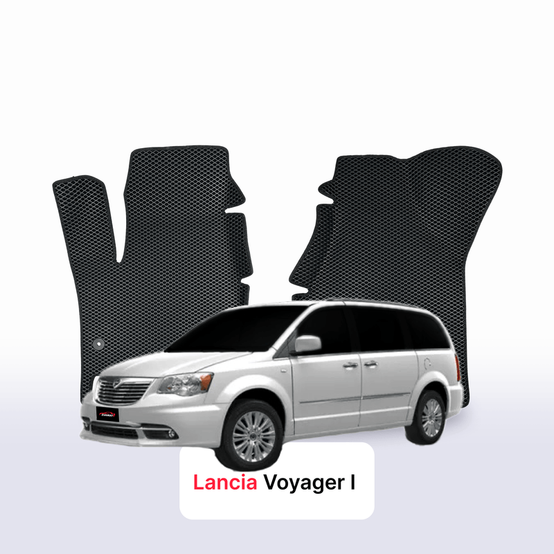 Car mats EVA for Lancia Voyager 1 gen 2011-2015 year MINIVAN