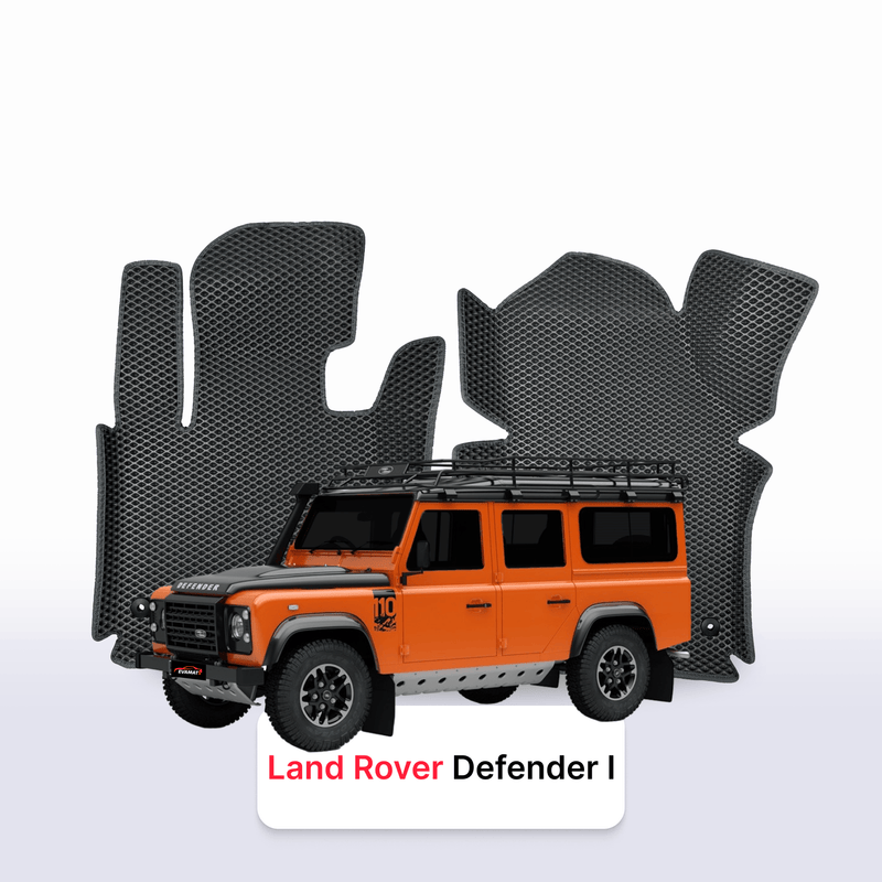 Car mats EVA for Land Rover Defender 1 gen 1983-2016 year SUV 5 door