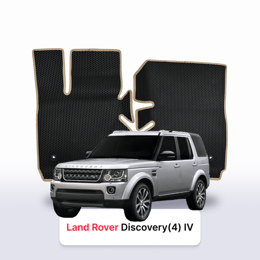 Car mats EVA for Land Rover Discovery(4) 4 gen 2009-2016 year SUV 5 door + EVA heel pad