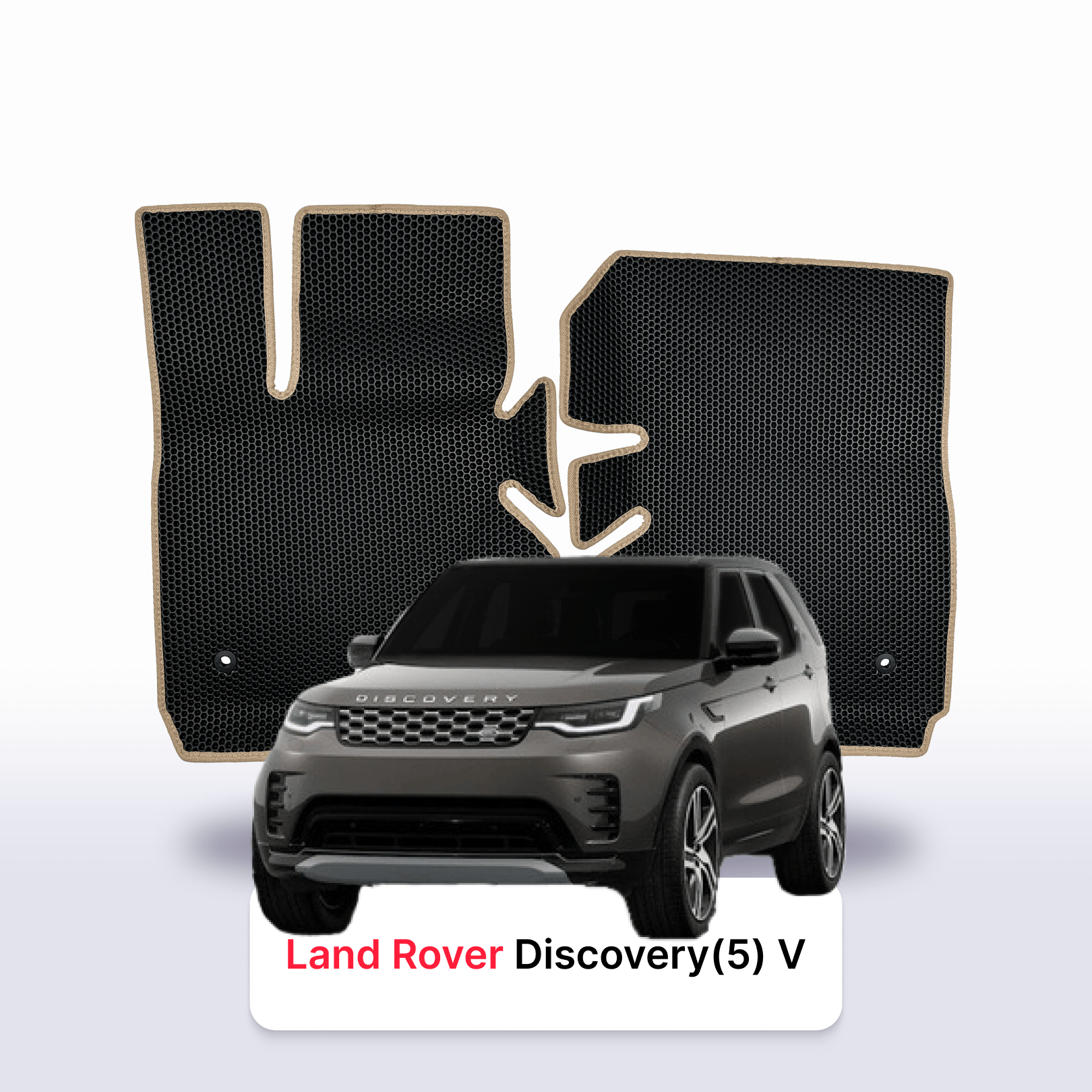 Car mats EVA for Land Rover Discovery(5) 5 gen 2016-2028  year SUV 5 door