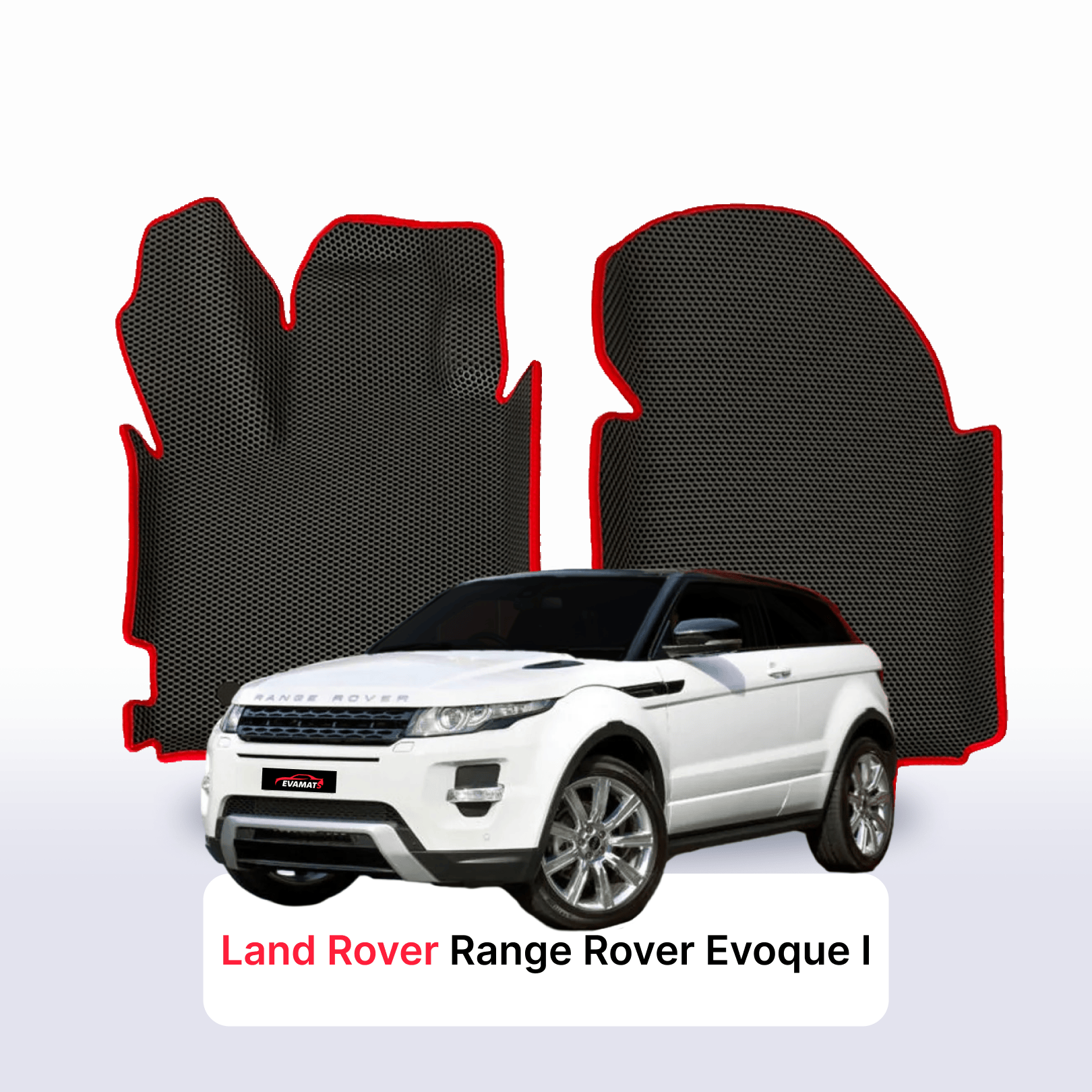 Car mats EVA for Land Rover Range Rover Evoque 1 gen 2011-2018 year SUV 3 door