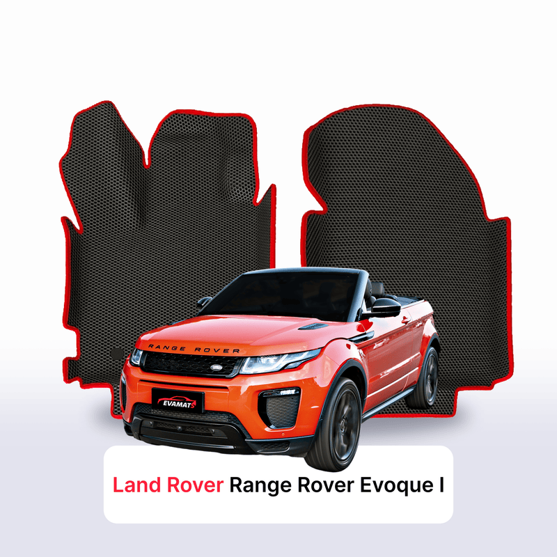 Car mats EVA for Land Rover Range Rover Evoque 1 gen 2015-2018 year SUV CABRIO 3 door