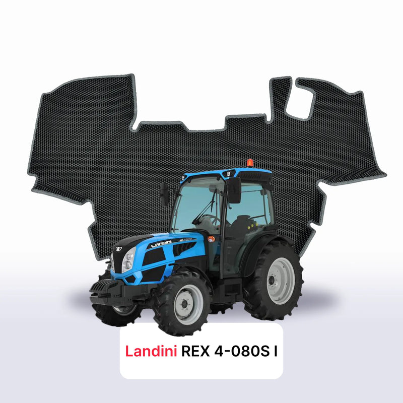 Car mats EVA for Landini REX 4-080S 1 gen 2021-2030 year TRACTOR
