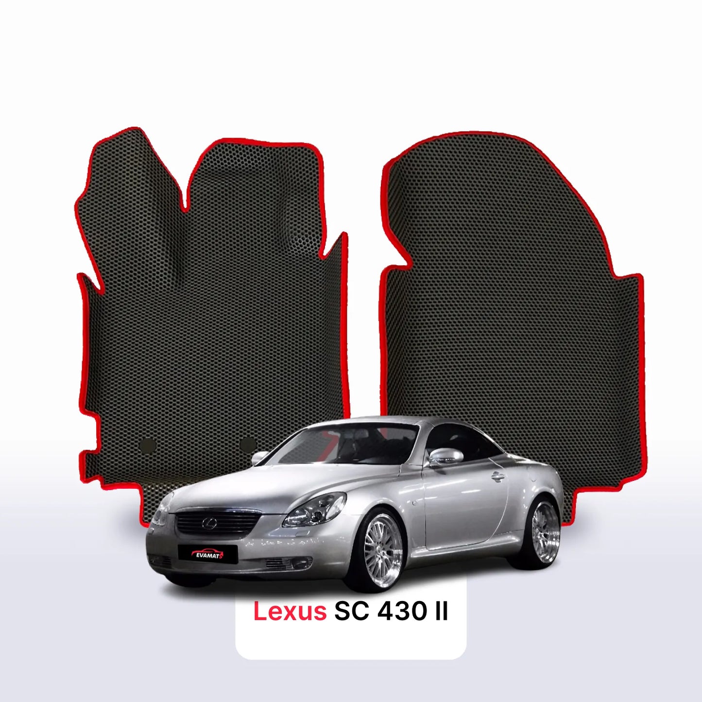 Car mats EVA for Lexus SC 430 2 gen 2001-2010 year COUPE