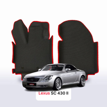 Car mats EVA for Lexus SC 430 2 gen 2001-2010 year COUPE