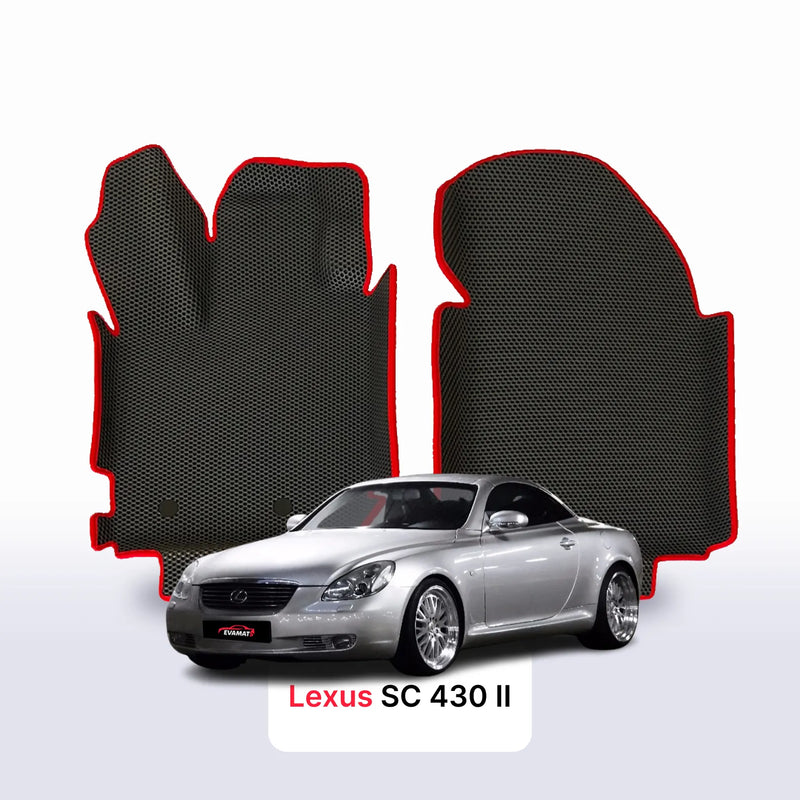 Car mats EVA for Lexus SC 430 2 gen 2001-2010 year COUPE